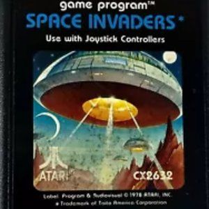 Space Invaders Atari 2600 Video Game 1980